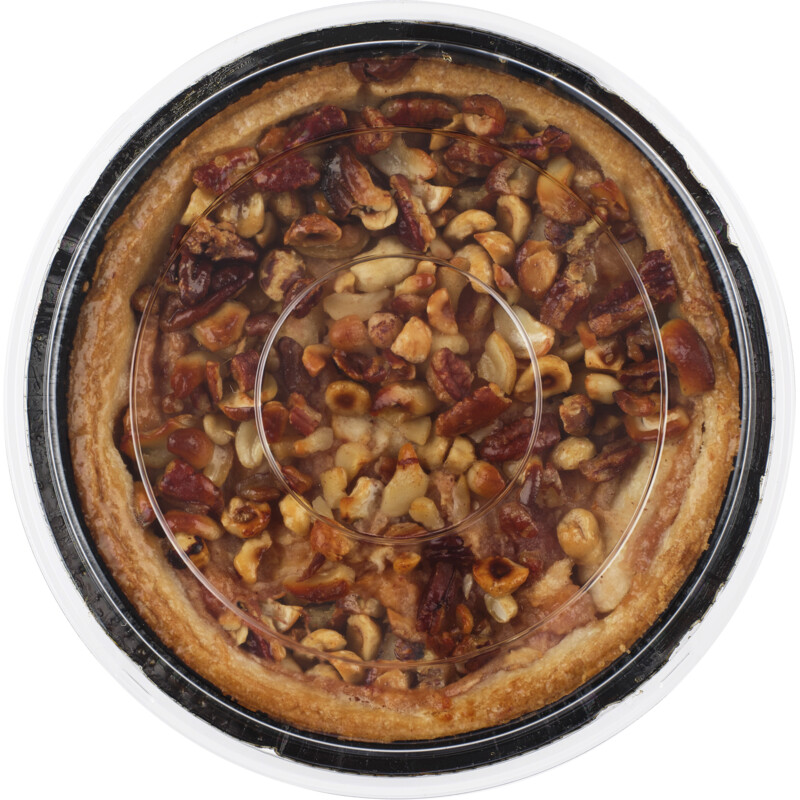 Een afbeelding van AH Appelstoofpeer noten taart