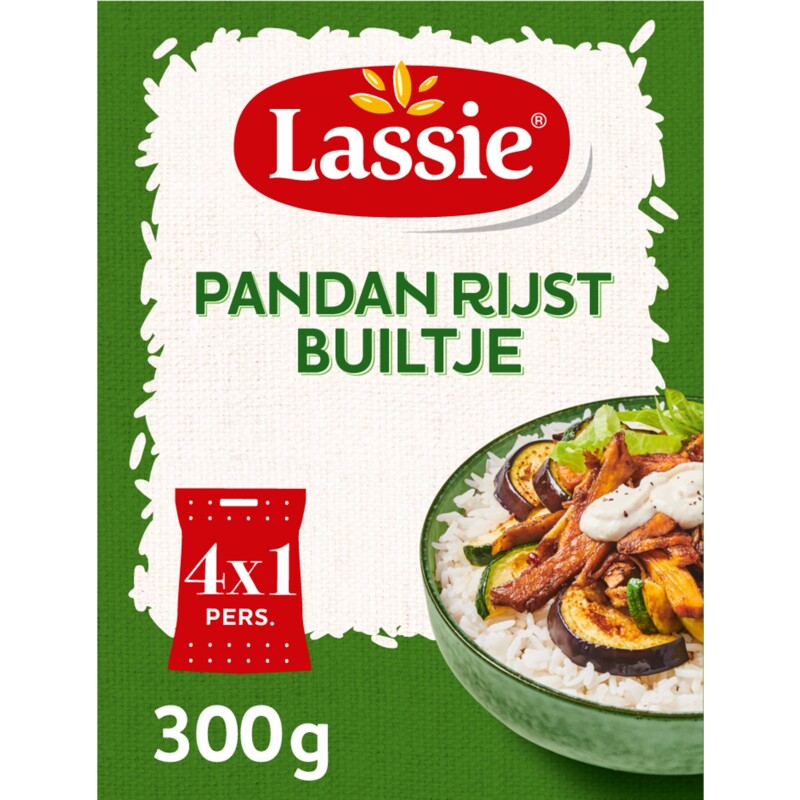 Een afbeelding van Lassie Pandan rijst builtje