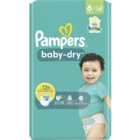 Een afbeelding van Pampers Baby dry luiers maat 6