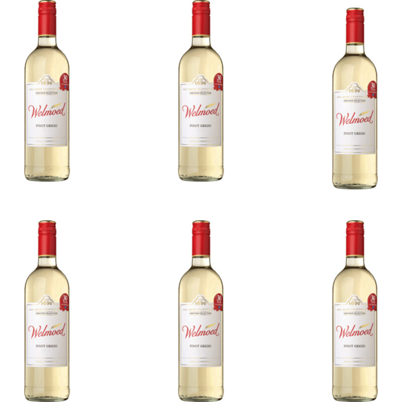 Een afbeelding van Welmoed Pinot grigio 6 flessen