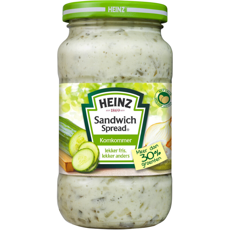 Een afbeelding van Heinz Sandwich spread komkommer