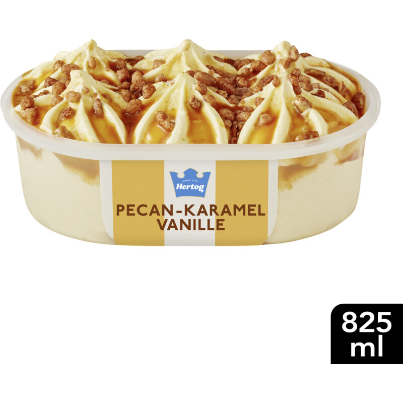 Een afbeelding van Hertog Ijssalon pecan-karamel vanille