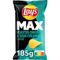 Een afbeelding van Lay's Max roasted onion & sour cream