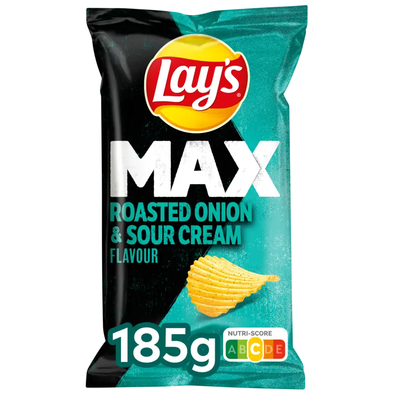 Lay's Max roasted onion & sour cream