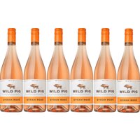 Een afbeelding van Wild Pig Syrah rosé 6 flessen