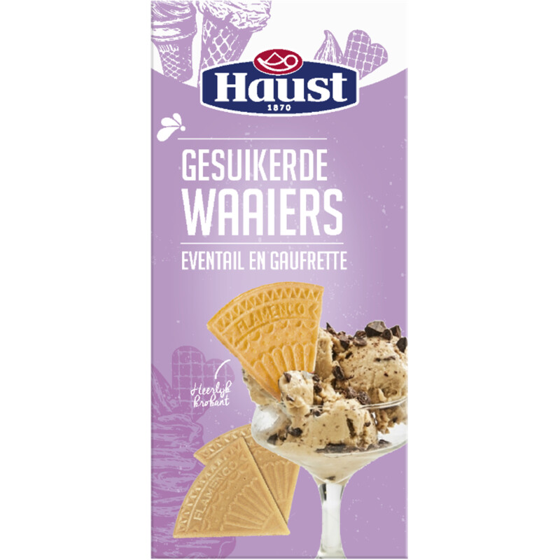 Een afbeelding van Haust Gesuikerde waaiers