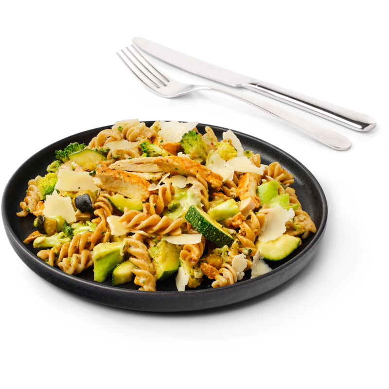 Een afbeelding van AH Verse maaltijd pasta kip alfredo