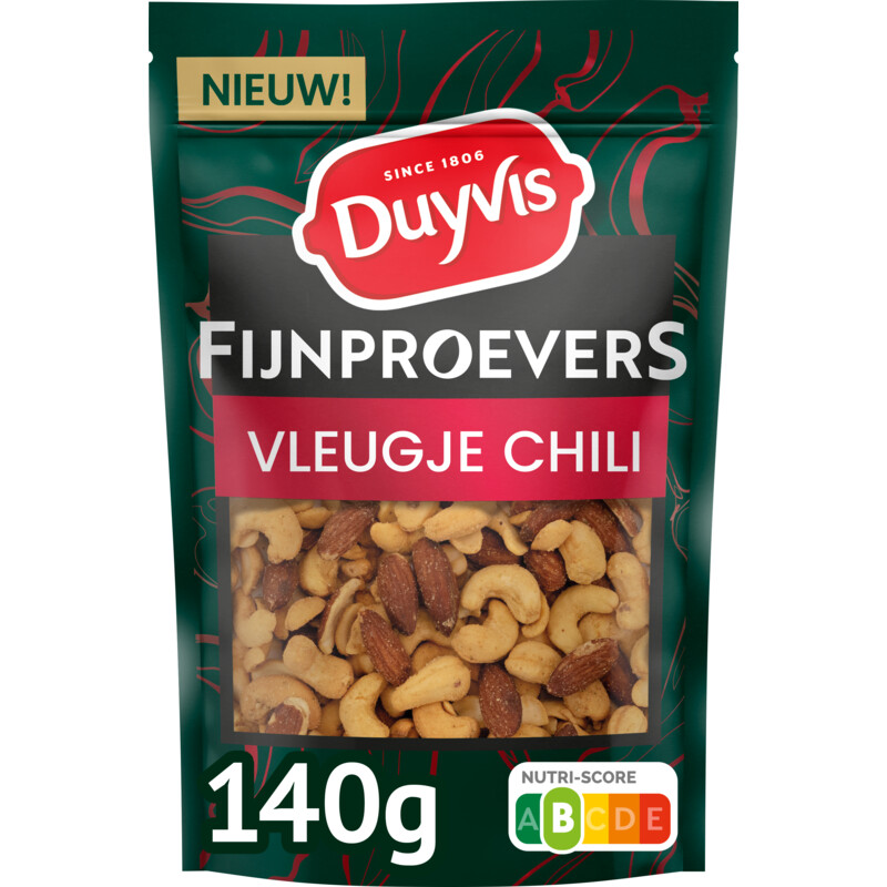 Een afbeelding van Duyvis Fijnproevers chili cashew & amandel