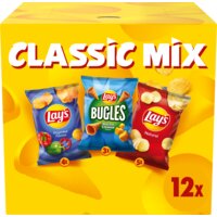 Een afbeelding van Lay's Classic mix 12-pack