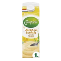 Campina Zacht & luchtig vanille smaak