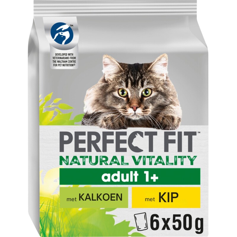 Een afbeelding van Perfect fit Natural vitality met kip kalkoen