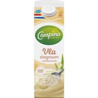 Een afbeelding van Campina Vla slagroom vanille smaak