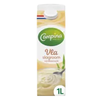Campina Vla slagroom vanille smaak