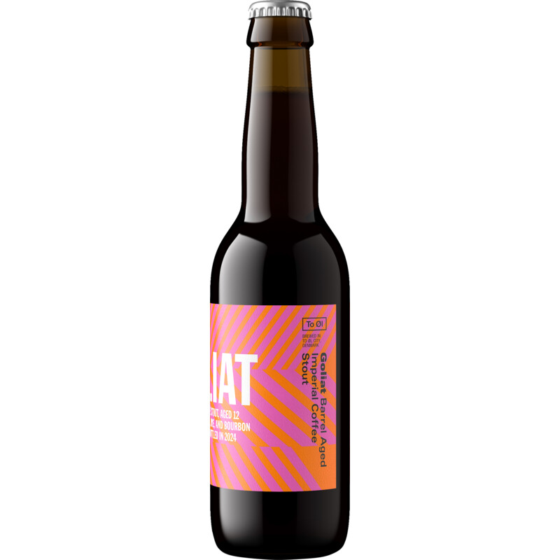 Een afbeelding van To Øl Goliat barrel aged imperial coffee stout