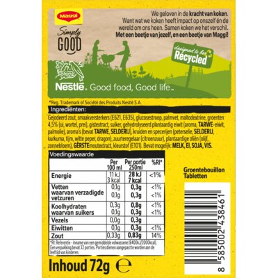 pdp-image-Maggi Groente bouillon minder zout