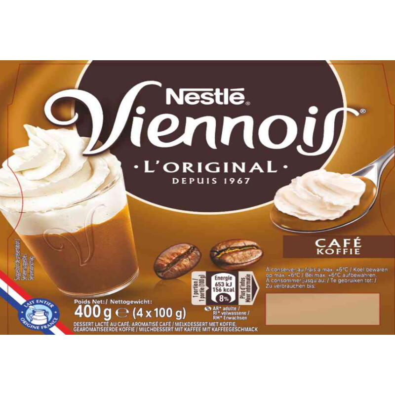 Nestlé Viennois koffie bel