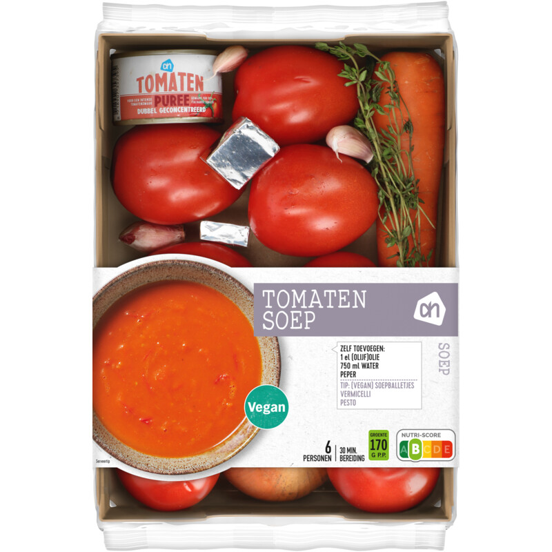 Een afbeelding van AH Tomatensoep