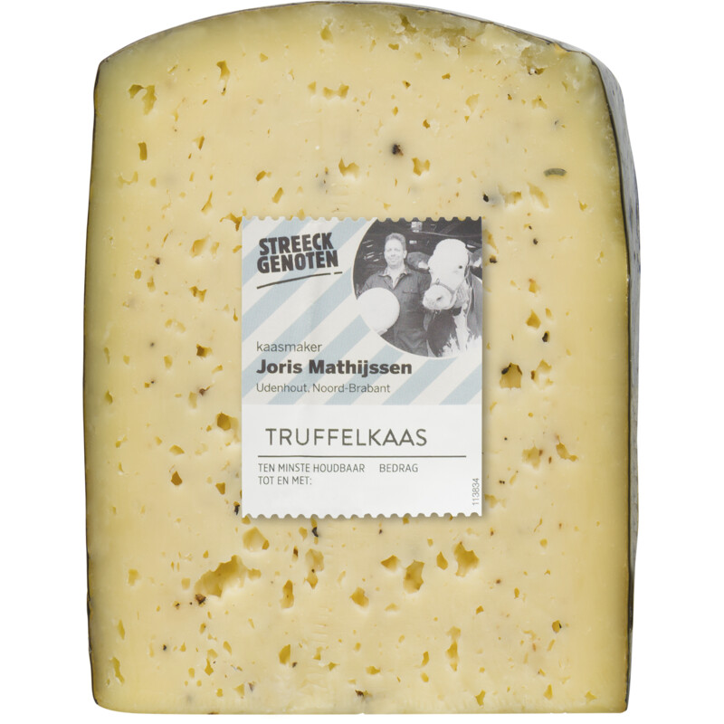 Een afbeelding van Streeckgenoten Mathijssen truffelkaas