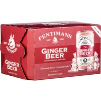 Afbeelding van Fentimans Ginger beer 6-pack