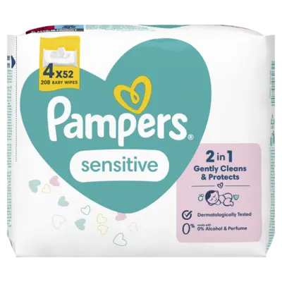 pdp-image-Pampers Sensitive babydoekjes 4-pack