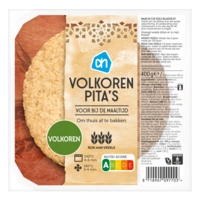 AH Volkoren pita's