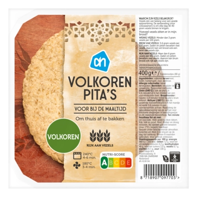 pdp-image-AH Volkoren pita's
