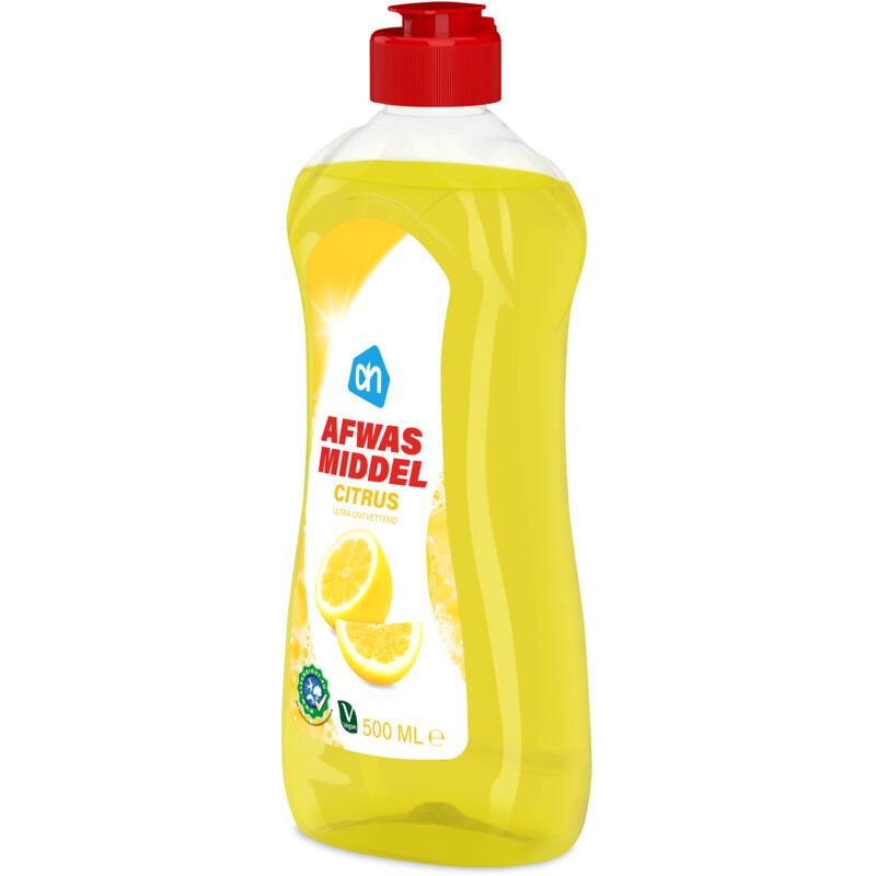 Een afbeelding van AH Afwasmiddel citrus