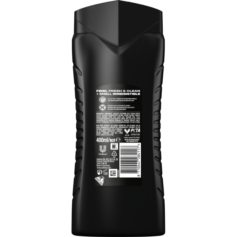 Een afbeelding van Axe Black showergel
