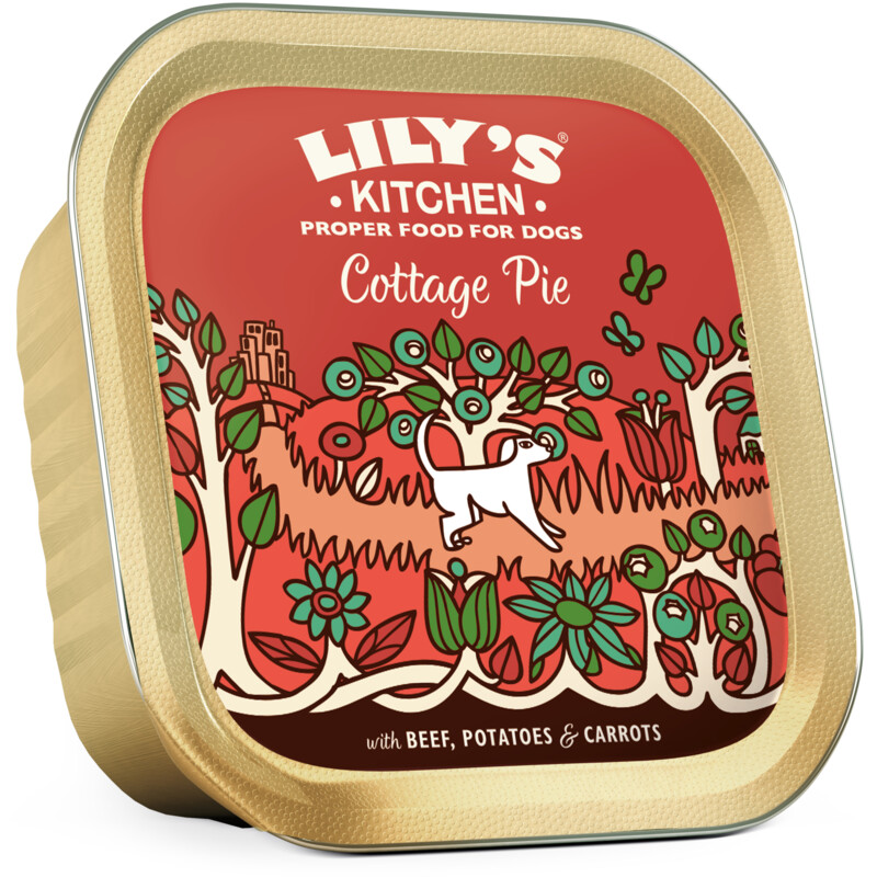 Een afbeelding van Lily's Kitchen Cottage pie met rund