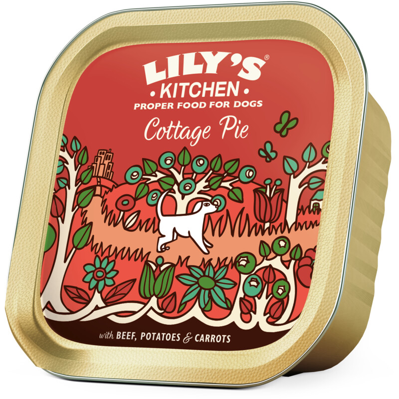 Een afbeelding van Lily's Kitchen Cottage pie met rund