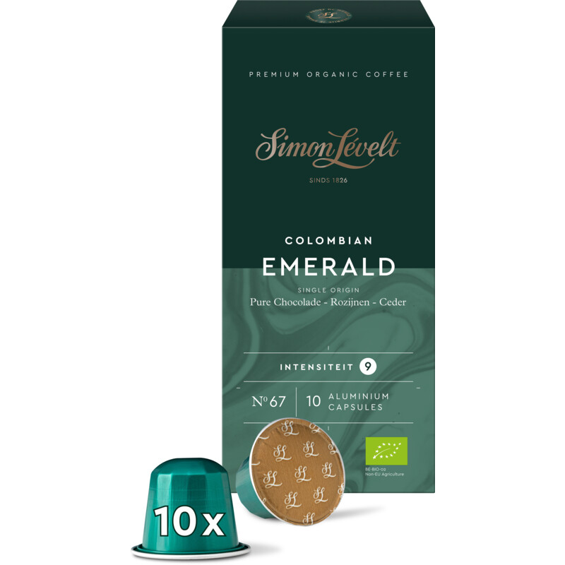 Een afbeelding van Simon Lévelt Colombian emerald capsules