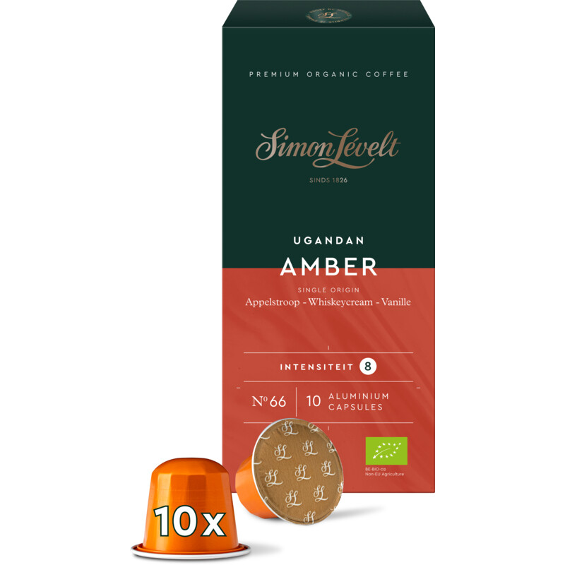 Een afbeelding van Simon Lévelt Uganda Amber capsules
