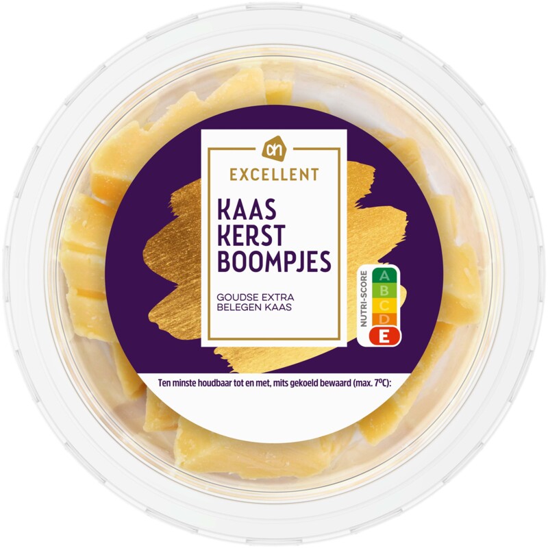 Een afbeelding van AH Excellent Kaas kerstboompjes