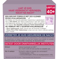 Een afbeelding van L'Oréal Revitalift filler nacht