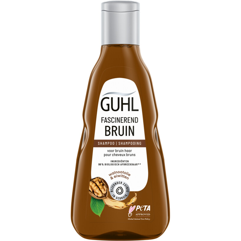 Een afbeelding van Guhl Colorshine bruin shampoo