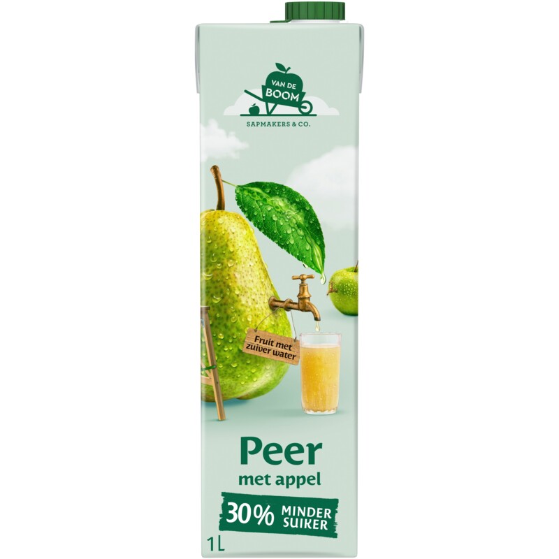 Een afbeelding van Van de Boom Peer met appel