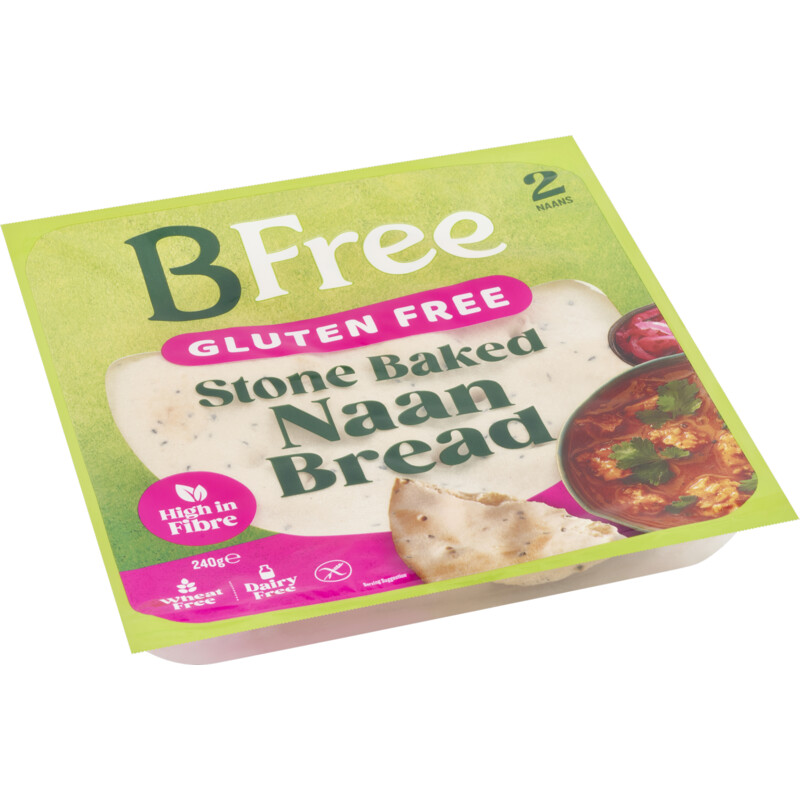 Een afbeelding van BFree Naan bread gluten free