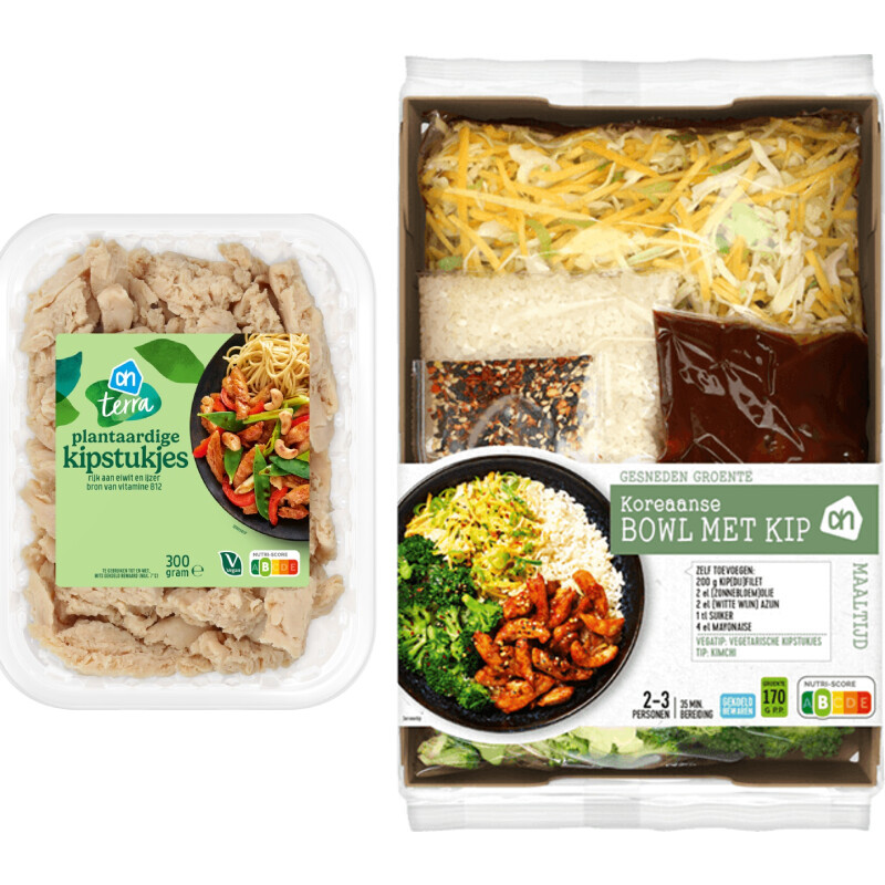 Een afbeelding van AH Vega Gesneden Koreaanse Bowl Verspakket