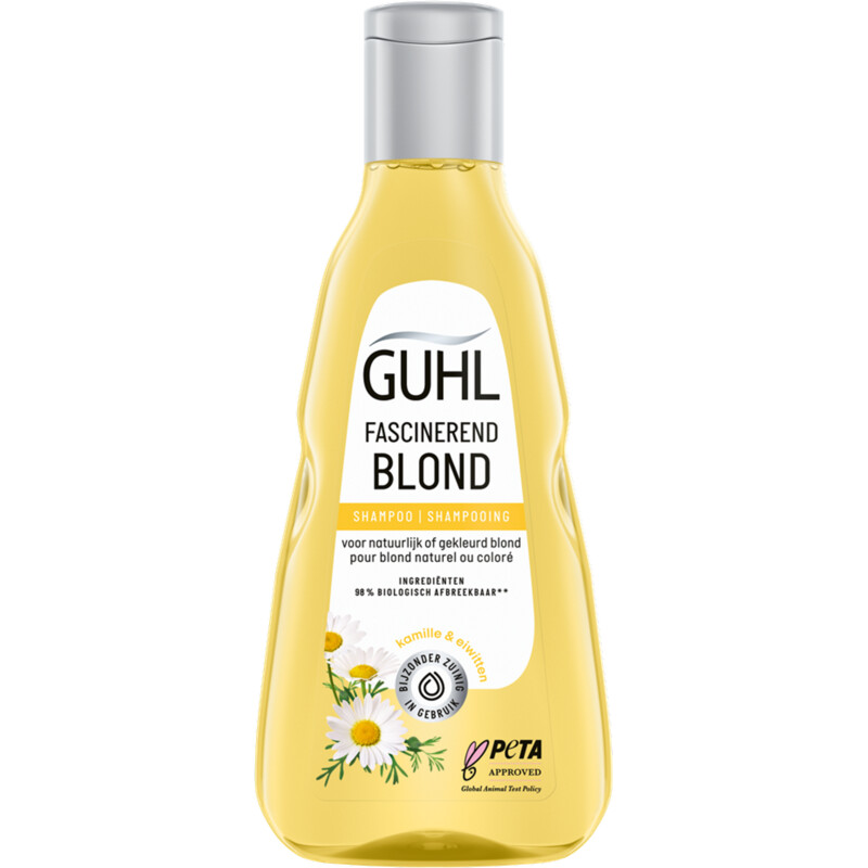 Een afbeelding van Guhl Colorshine blond shampoo
