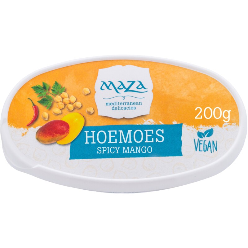 Een afbeelding van Maza Hoemoes spicy mango