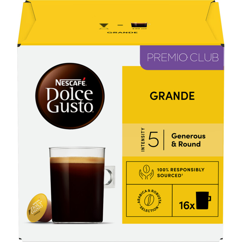 Een afbeelding van Nescafé Dolce Gusto Grande capsules