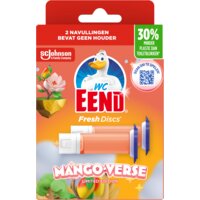 Een afbeelding van WC-Eend Fresh discs mango-verse duo navulling