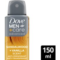 Een afbeelding van Dove Men+care sandalwood + vanilla spray