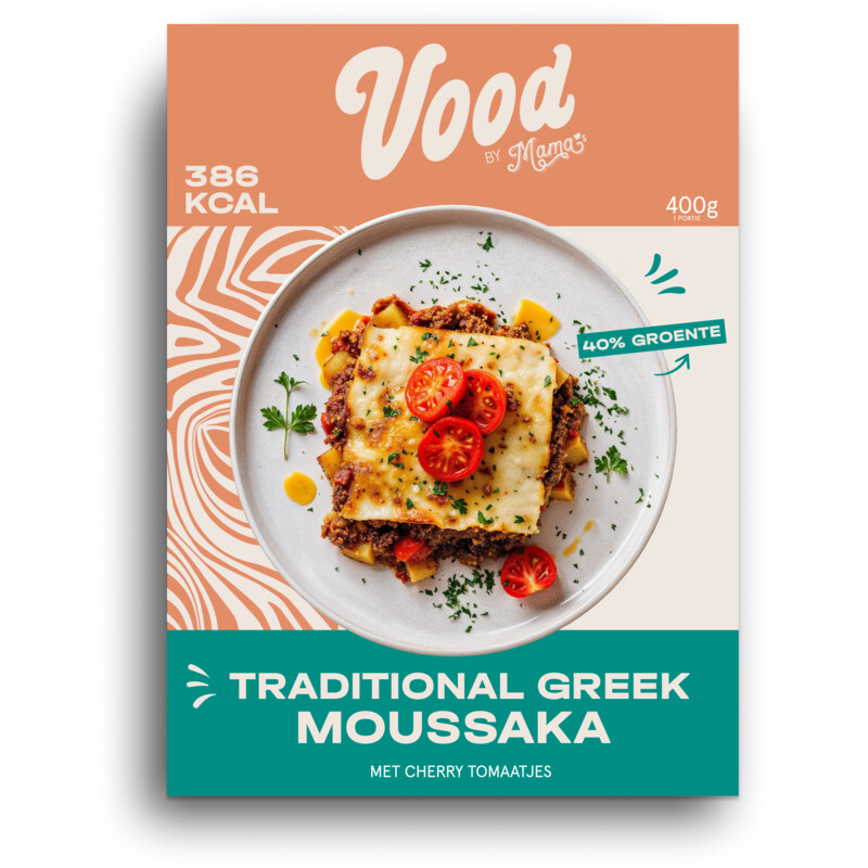 Een afbeelding van Vood Traditional Greek moussaka