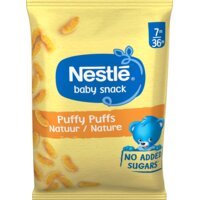 Een afbeelding van Nestlé Baby snack puffy puffs naturel 7m+