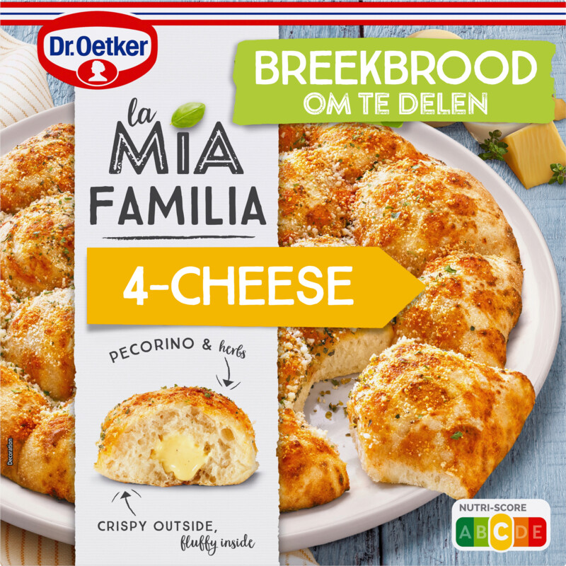 Een afbeelding van Dr. Oetker La mia familia 4-cheese