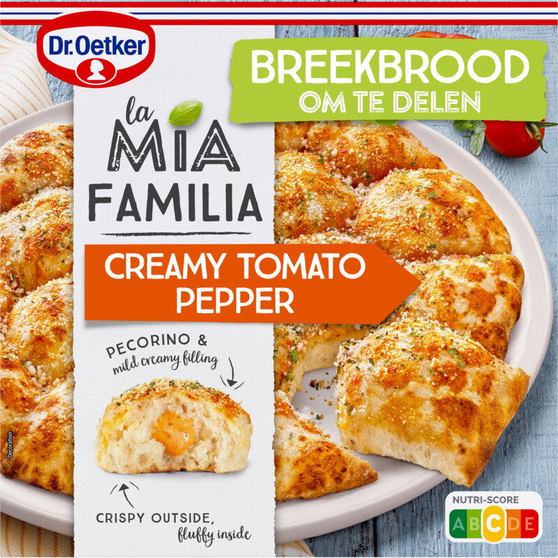 Een afbeelding van Dr. Oetker La mia familia creamy tomato pepper