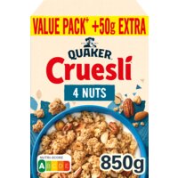 Een afbeelding van Quaker Cruesli 4 nuts