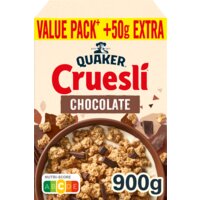 Een afbeelding van Quaker Cruesli chocolate value pack