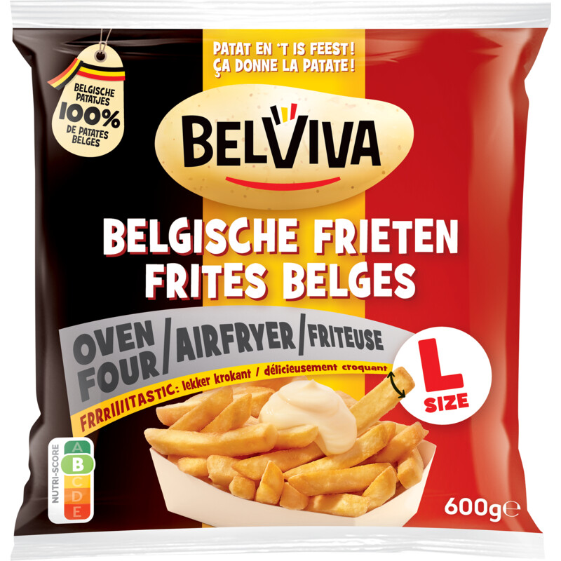 Een afbeelding van Belviva Belgische ovenfrieten BEL